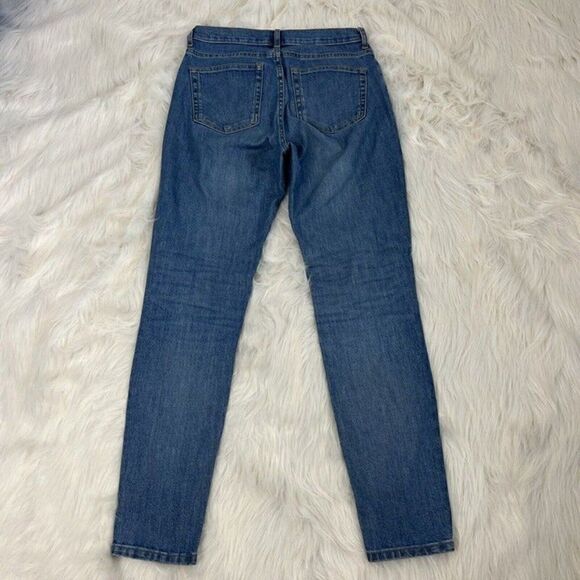 Everlane Womens High Rise Medium Wash Skinny Denim Stretch Jeans Size 27 - Picture 2 of 8